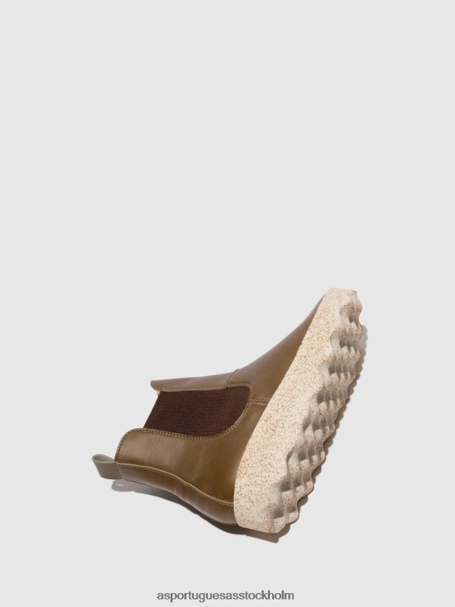 se Asportuguesas kvinnor chelsea ankelboots caia kaki ZHFB8F165 stövlar