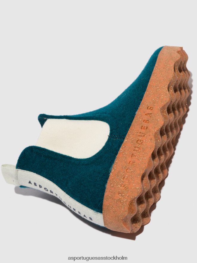 se Asportuguesas kvinnor chelsea ankelboots caia påfågelsblå ZHFB8F150 stövlar