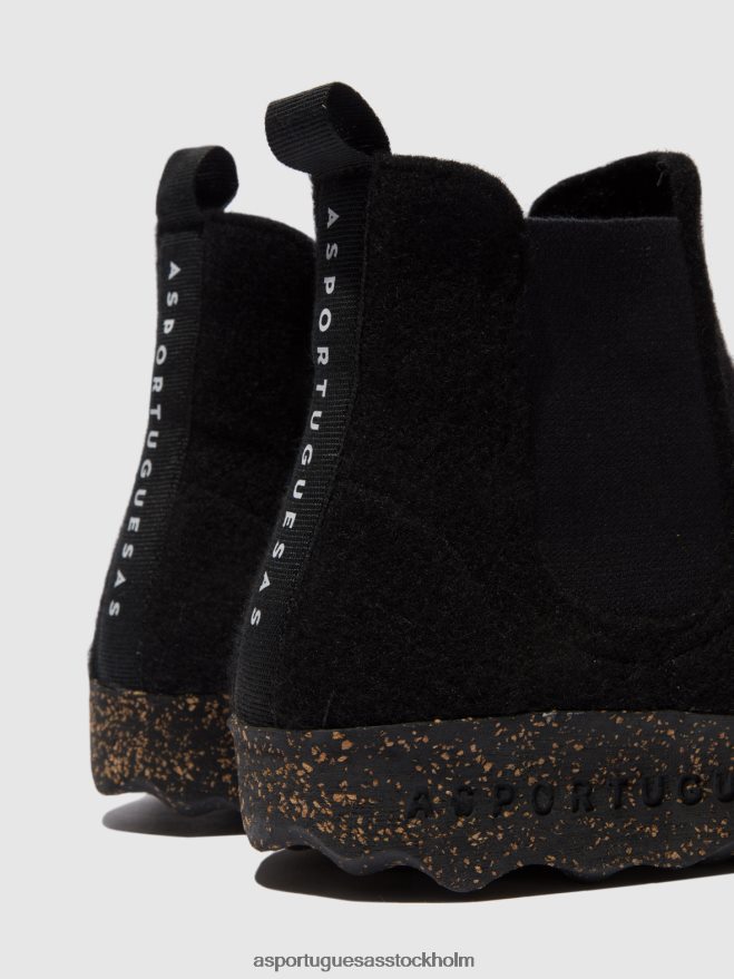 se Asportuguesas kvinnor chelsea ankelboots caia svart ZHFB8F149 stövlar