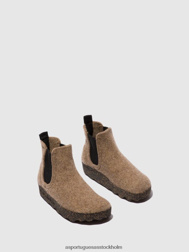 se Asportuguesas kvinnor chelsea ankelboots caia taupe ZHFB8F156 stövlar