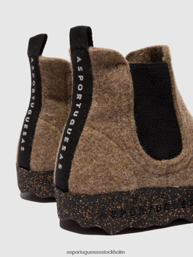 se Asportuguesas kvinnor chelsea ankelboots caia taupe ZHFB8F156 stövlar