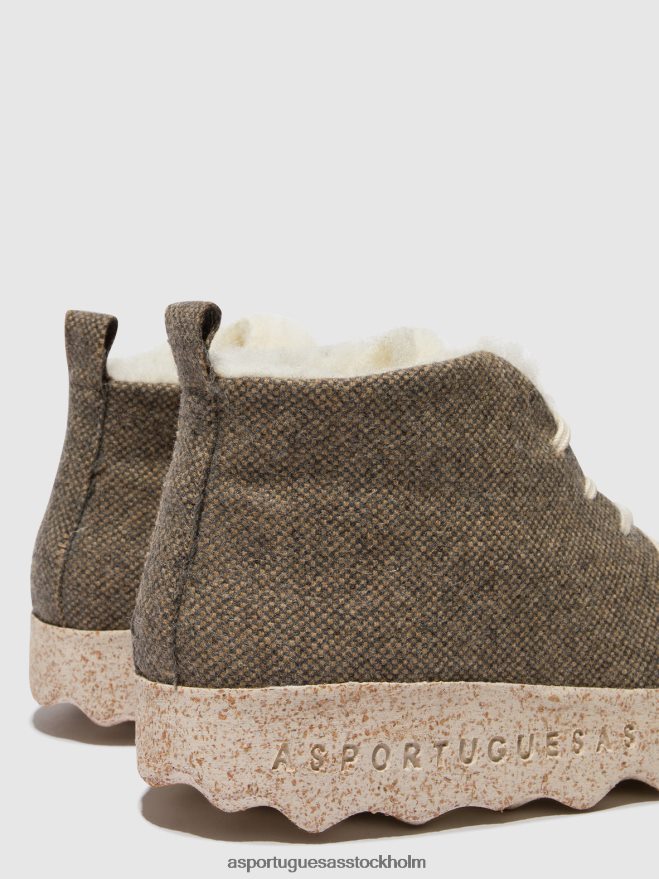 se Asportuguesas kvinnor tårta med snörning av stövlar brun ZHFB8F161 stövlar