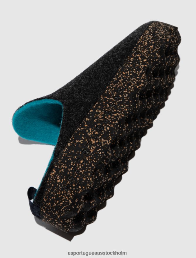 se Asportuguesas kvinnor runda tåmulor kommer antracit ZHFB8F126 mulor