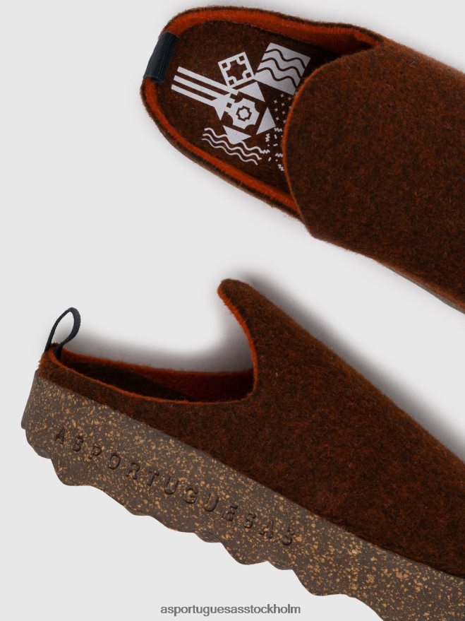 se Asportuguesas kvinnor runda tåmulor kommer brun ZHFB8F123 mulor