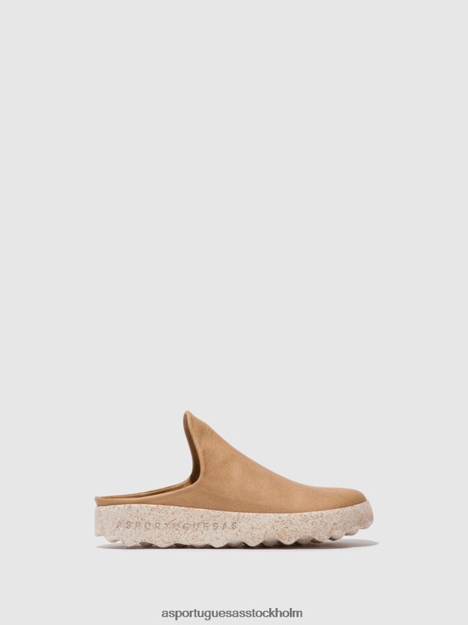 se Asportuguesas kvinnor slip-on mullera sand ZHFB8F134 mulor