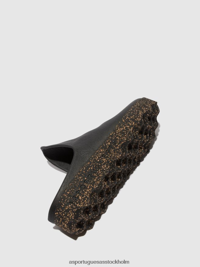 se Asportuguesas kvinnor slip-on mullera svart ZHFB8F138 mulor