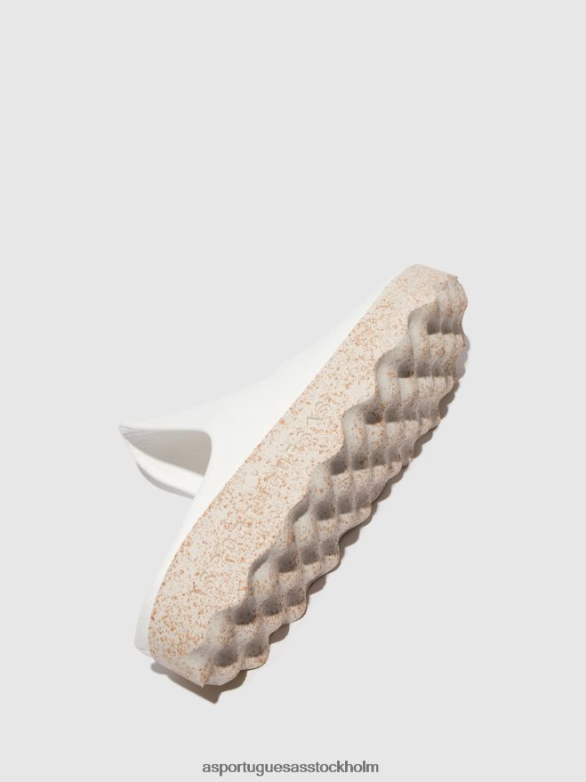 se Asportuguesas kvinnor slip-on mullera vit ZHFB8F137 mulor