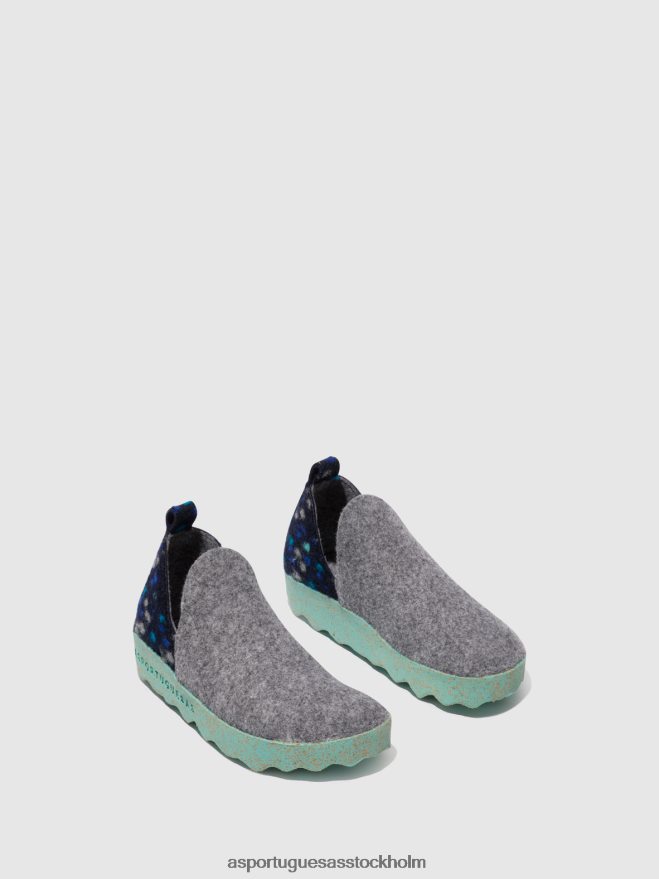 se Asportuguesas kvinnor rund tå skor stad betongfilt dehor ZHFB8F97 skor