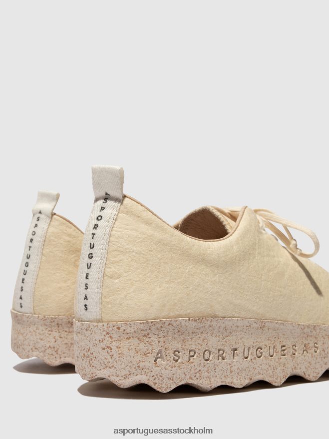 se Asportuguesas kvinnor slip-on skor läger kräm pinatex ZHFB8F90 skor