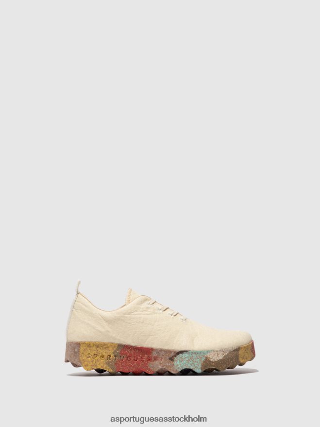 kräm pinatex & flerfärgad sula