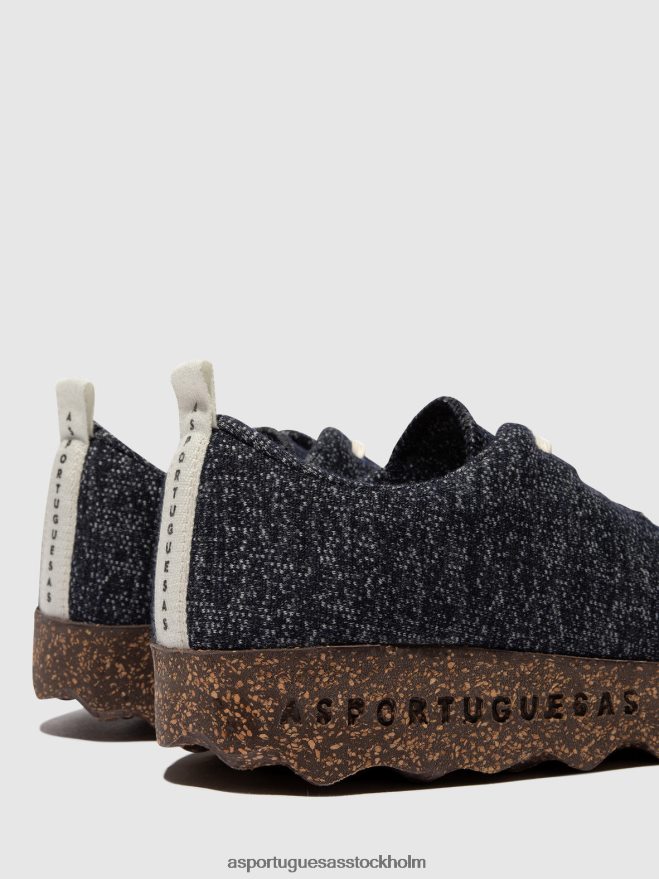 se Asportuguesas kvinnor slip-on skor läger marinblå merino ZHFB8F119 skor