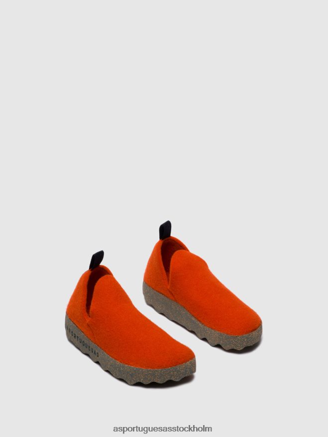 se Asportuguesas kvinnor slip-on skor stad orange ZHFB8F80 skor