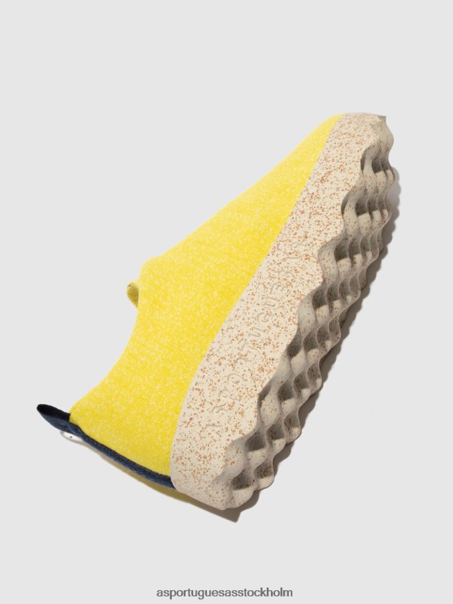 se Asportuguesas kvinnor snörskoläger gul ZHFB8F110 skor