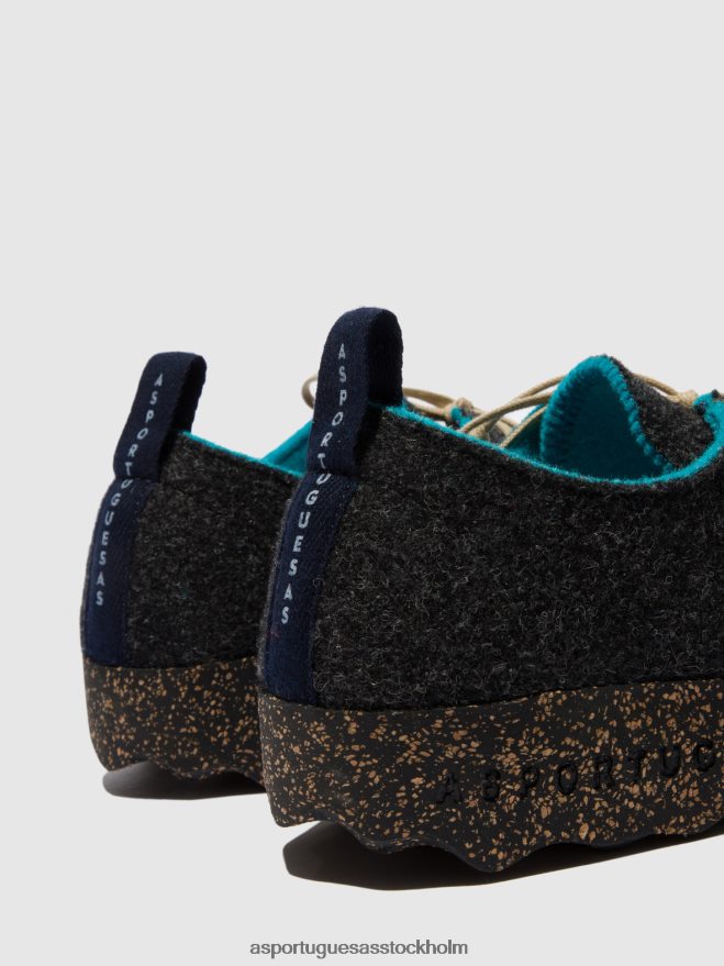 se Asportuguesas kvinnor snörskor chatt antracit ZHFB8F57 skor