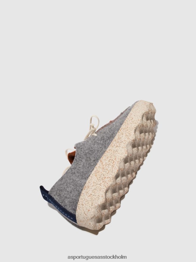 se Asportuguesas kvinnor snörskor chatt betong/brun ZHFB8F114 skor