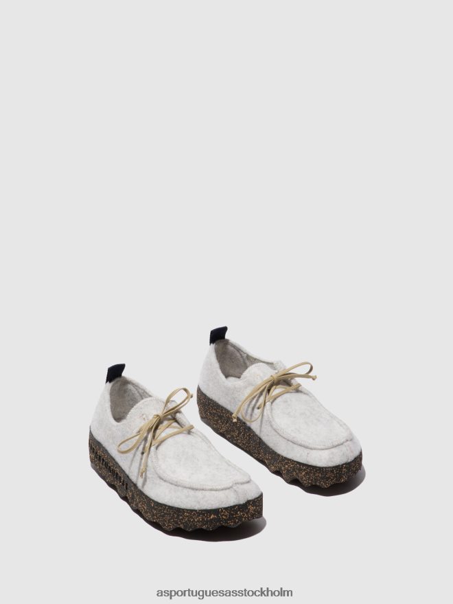 se Asportuguesas kvinnor snörskor chatt off-white ZHFB8F73 skor