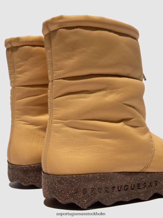 se Asportuguesas kvinnor fluff boots cal beige ZHFB8F28 stövlar