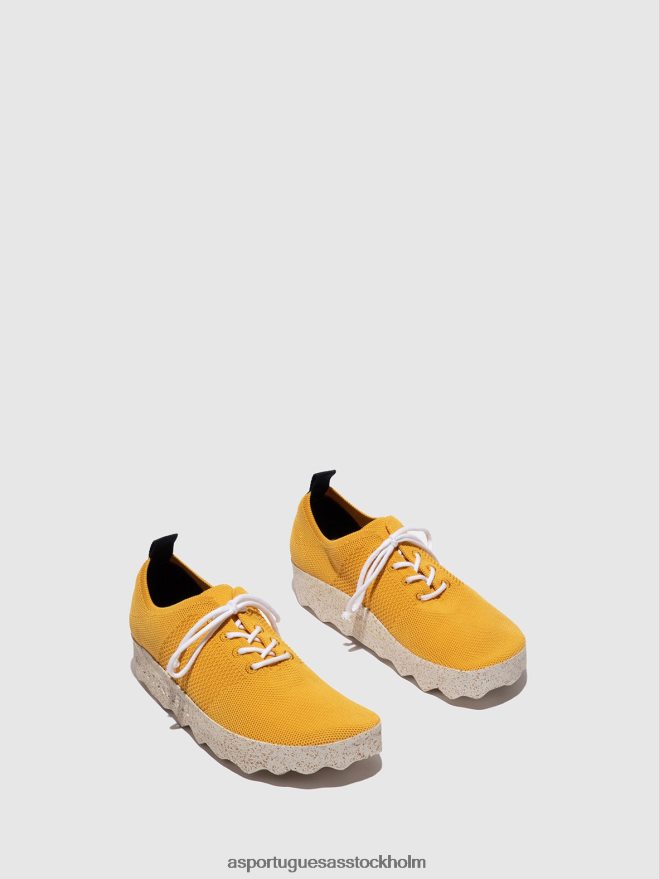 se Asportuguesas kvinnor kod för snörsko gul ZHFB8F9 utbildare