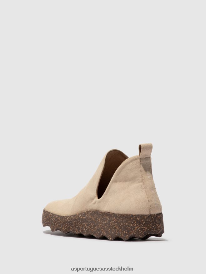 se Asportuguesas kvinnor slip-on tränare stad beige (mocka) ZHFB8F70 utbildare