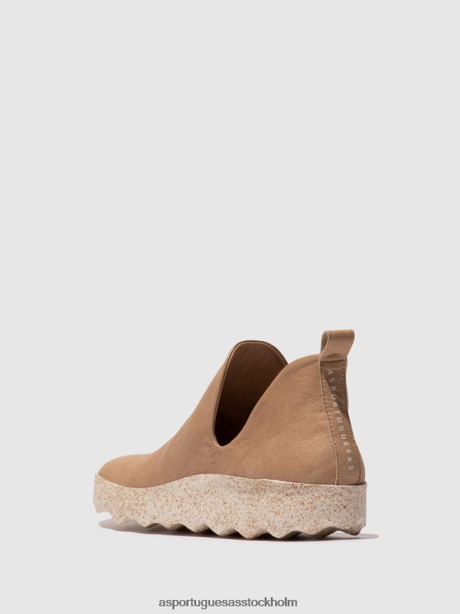 se Asportuguesas kvinnor slip-on tränare stad sand ZHFB8F38 utbildare