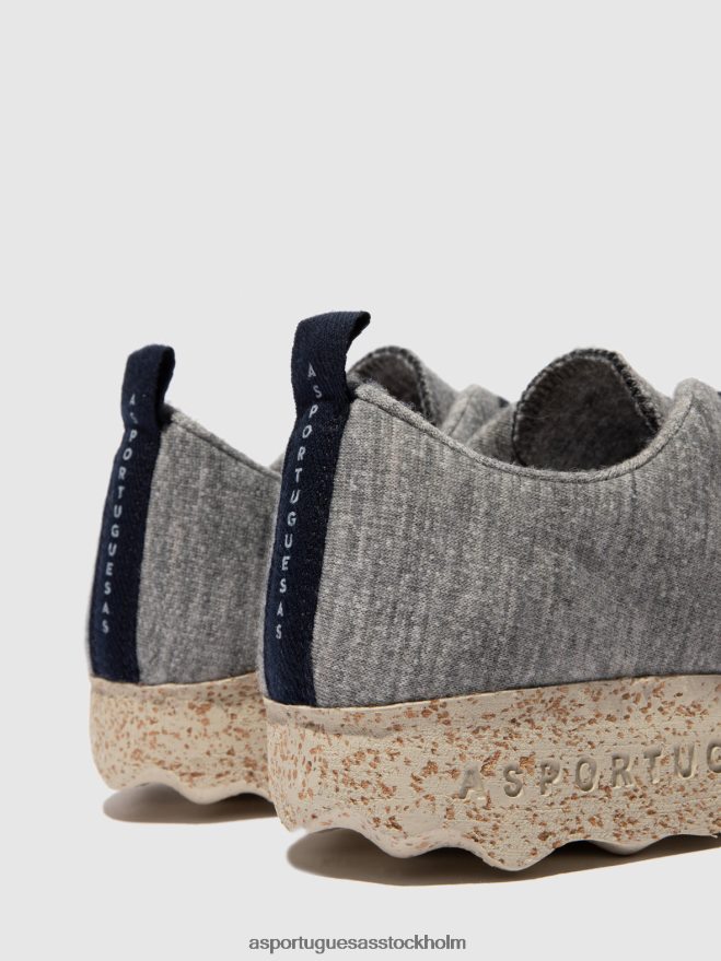se Asportuguesas kvinnor snörskor camp ull grå merino ZHFB8F16 utbildare