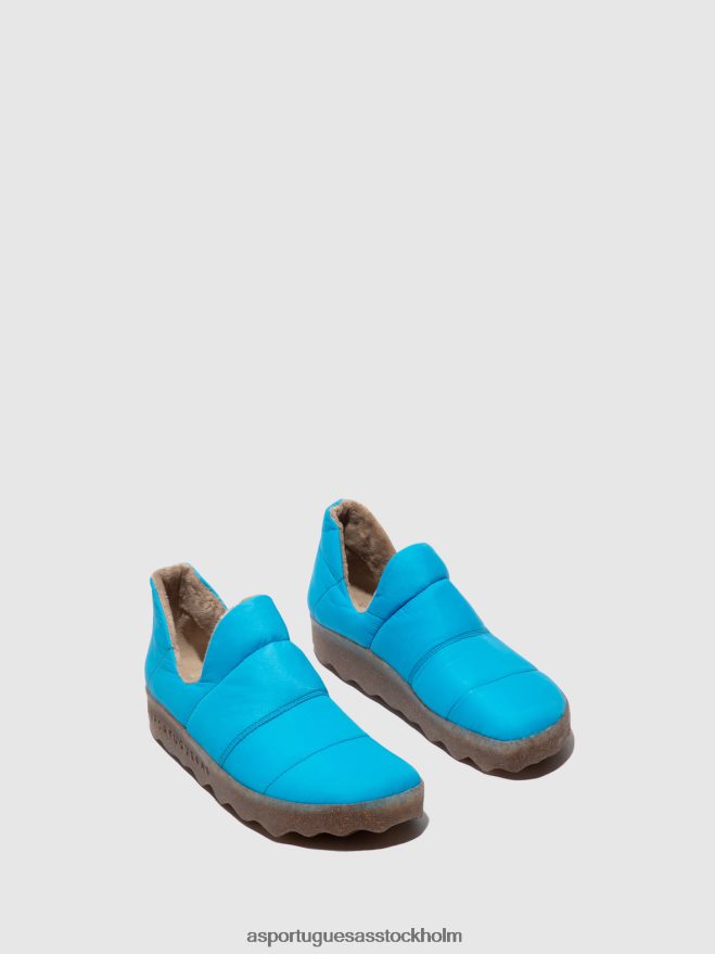 se Asportuguesas män rund tå skor crus blå ZHFB8F210 skor