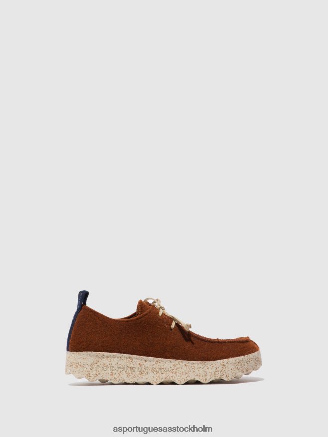 se Asportuguesas män snörskor chatt brun ZHFB8F206 skor