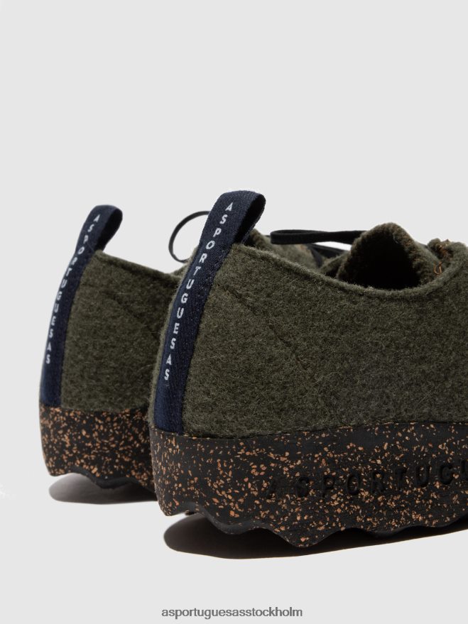 se Asportuguesas män snörskor chatt militärgrönt ZHFB8F193 skor