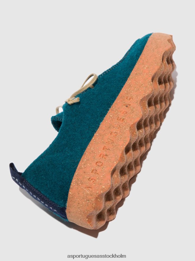 se Asportuguesas män snörskor chatt påfågelsblå ZHFB8F199 skor