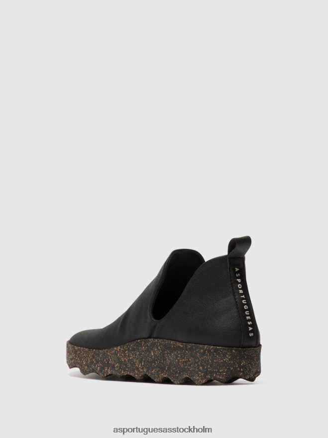 se Asportuguesas män slip-on tränare stad svart ZHFB8F205 utbildare