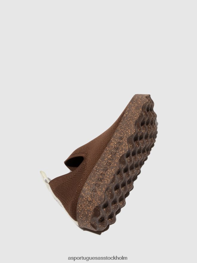 se Asportuguesas män slip-on tränare vård brun ZHFB8F192 utbildare