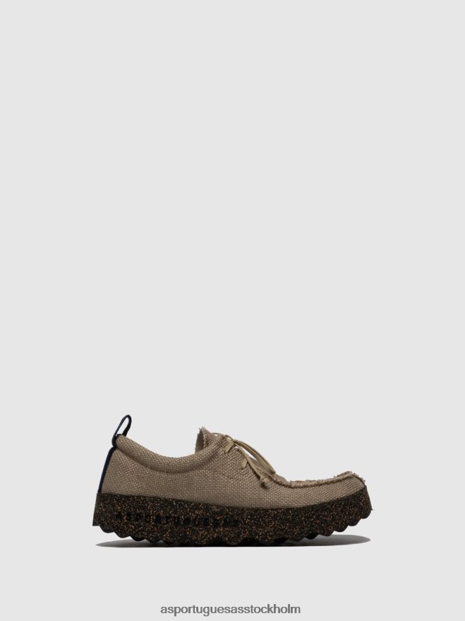 se Asportuguesas män snörskor chatt sand brun ZHFB8F194 utbildare