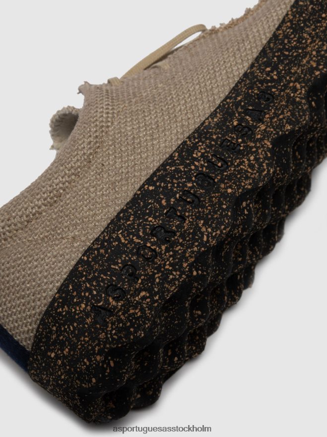 se Asportuguesas män snörskor chatt sand brun ZHFB8F194 utbildare